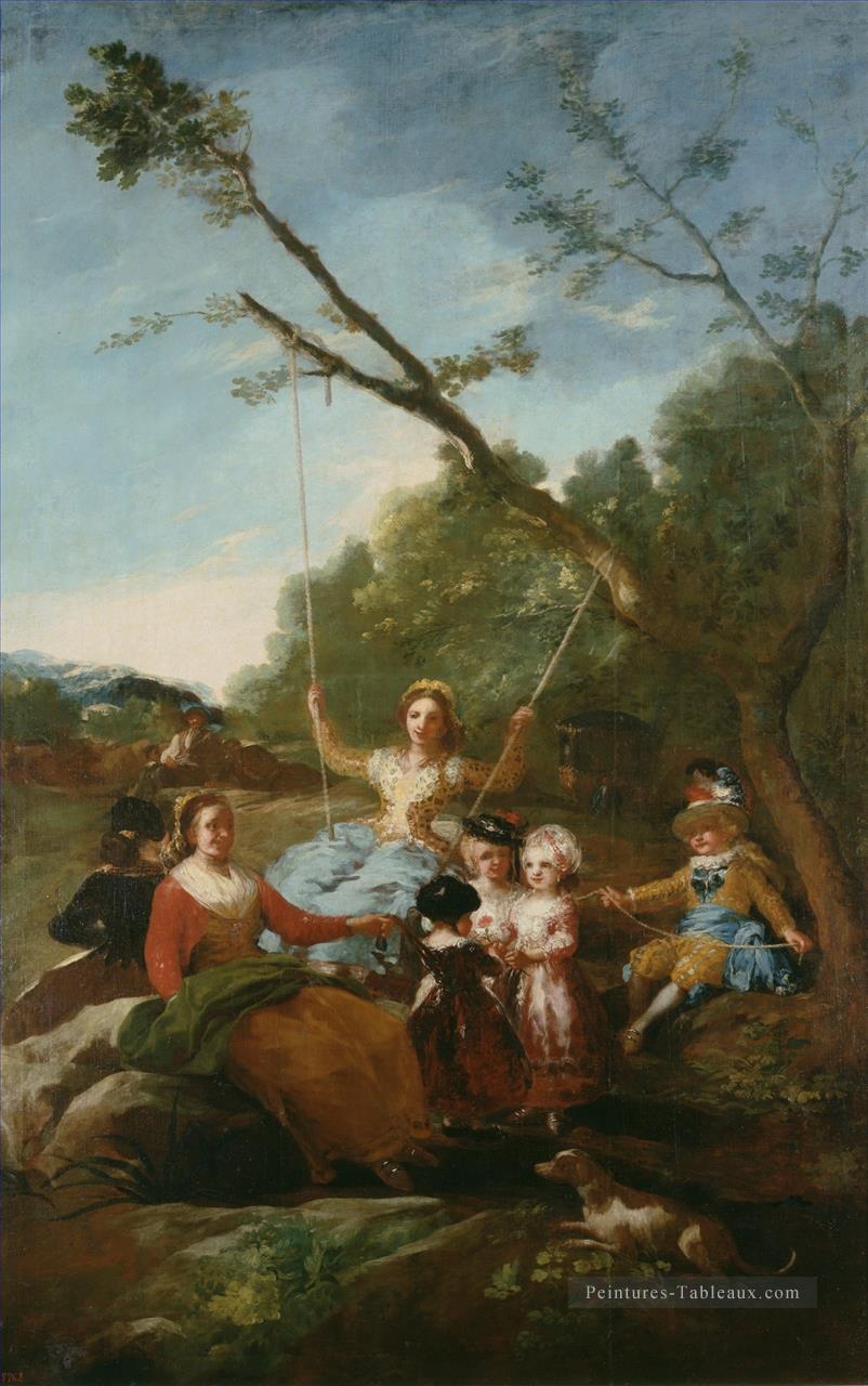 Le Swing Francisco de Goya Peintures à l'huile